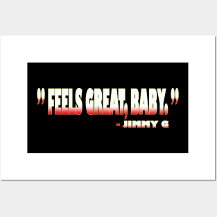 FEELS GREAT BABY Posters and Art